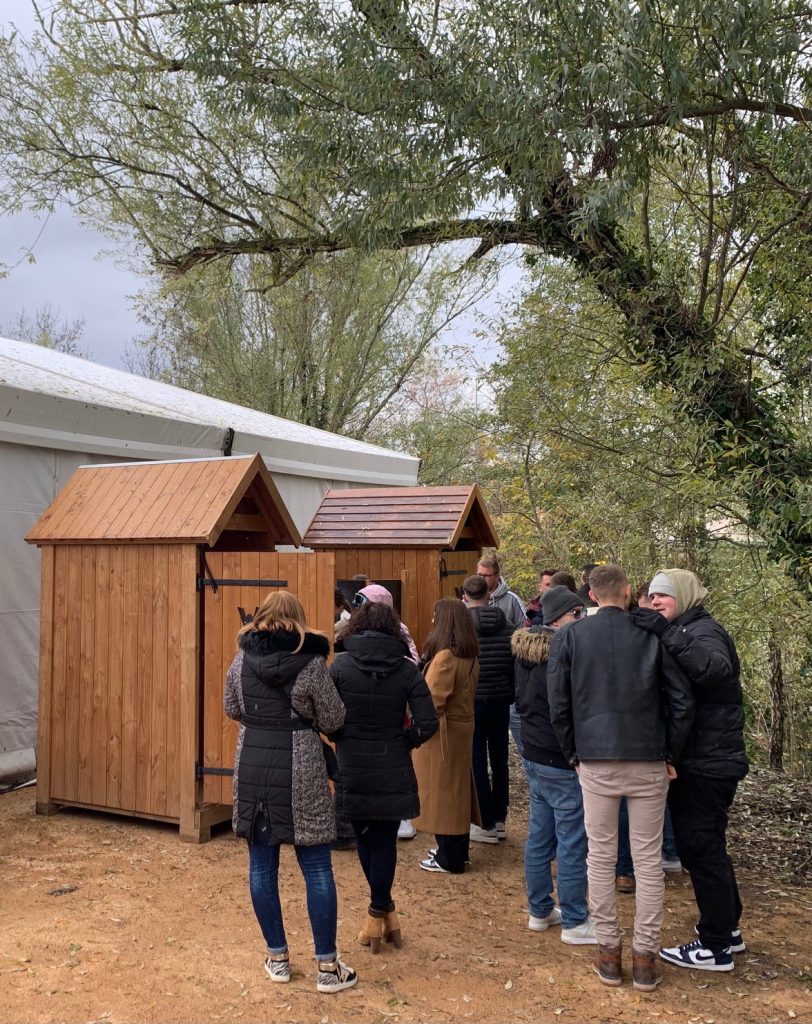 Toilettes sèches et urinoirs Démarche Nature pris d'assaut