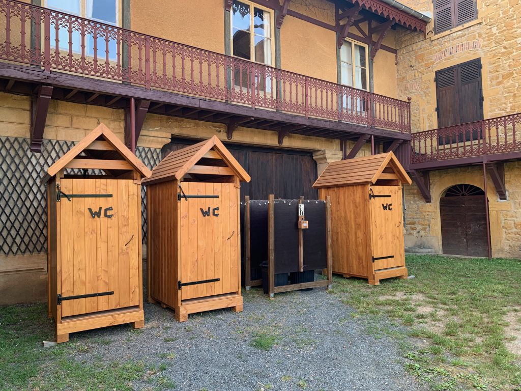 Toilettes sèches Démarche Nature Festival Buis'n Pop 